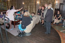 Illanvietto Imatran valtionhotellissa